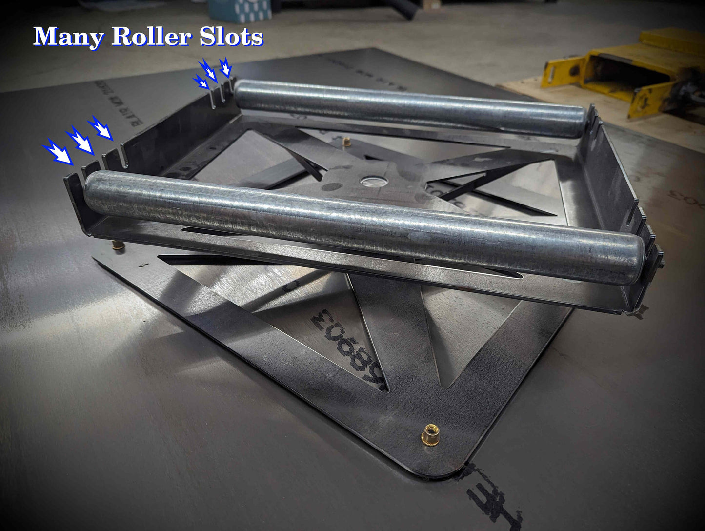 Sand Blast 360 Wheel Roller - Power Coating Product - Media Blasting Tool