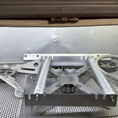 Sand Blast 360 Wheel Roller - Power Coating Product - Media Blasting Tool